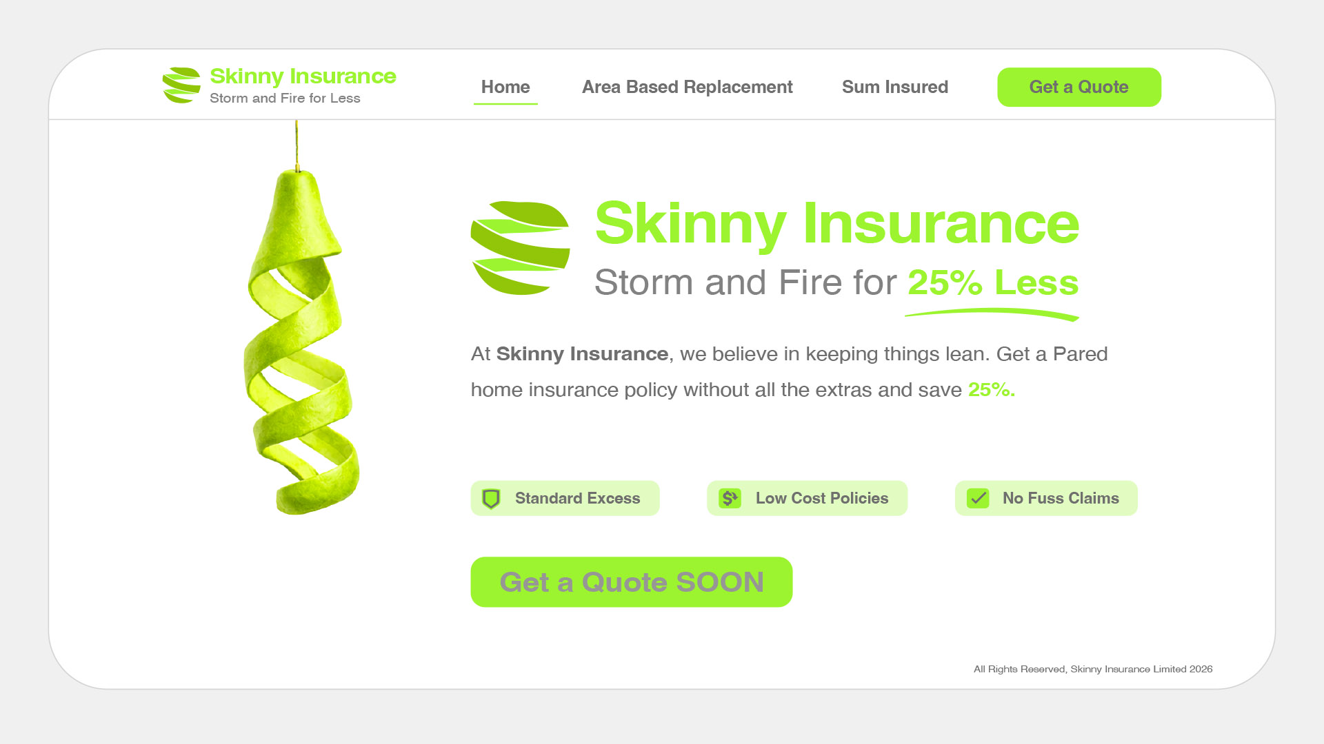 Skinny Insurance